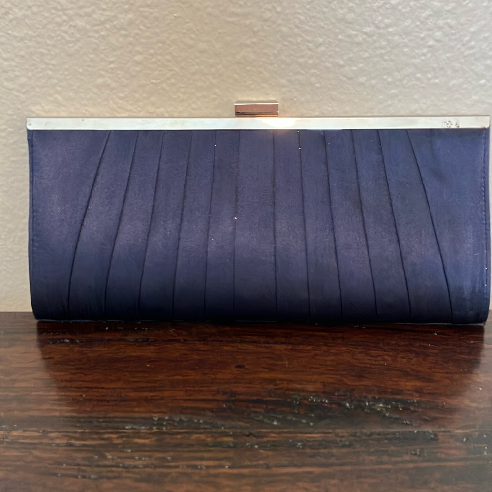 Navy Blue Clutch